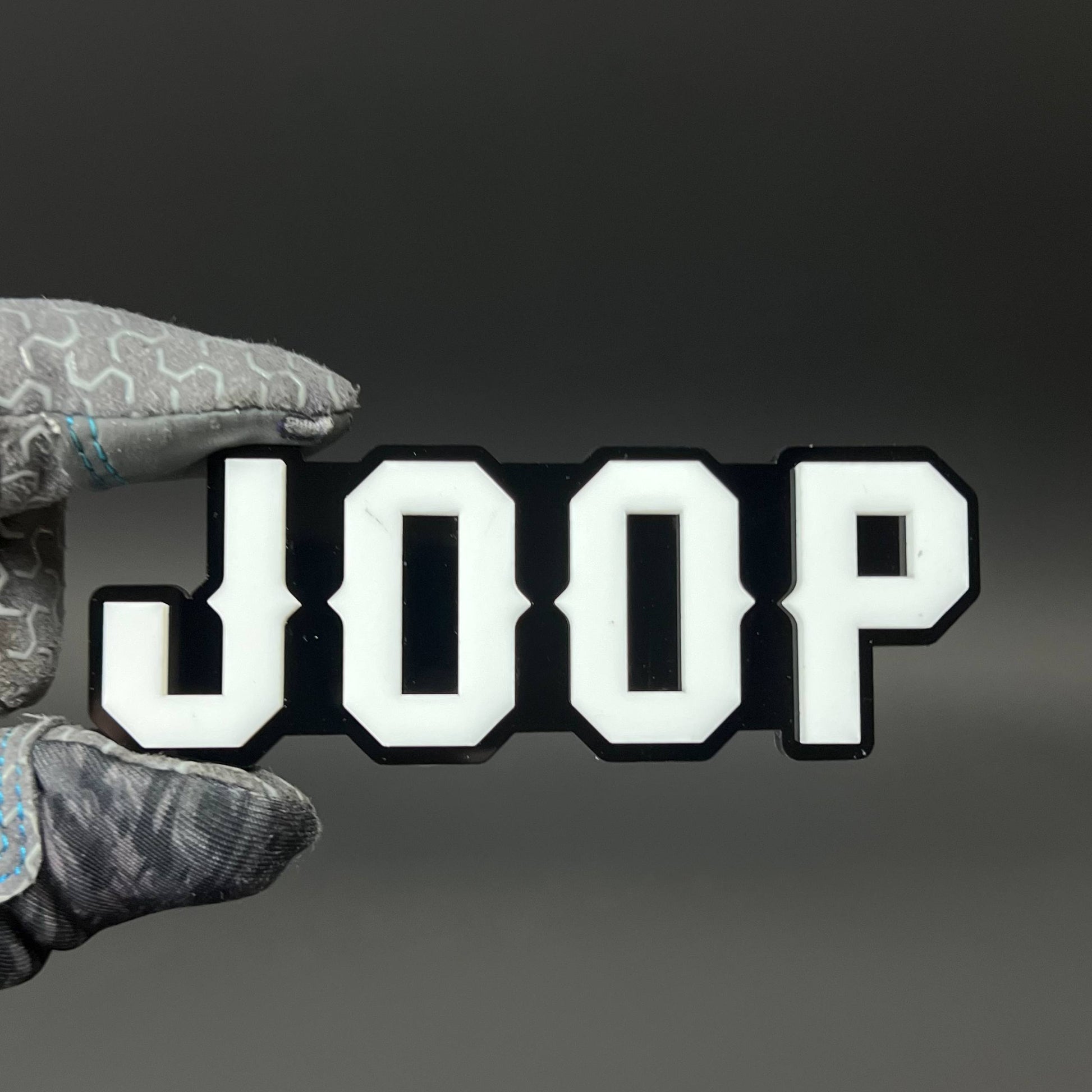 1PC JOOP 3D Acrylic Badge - Car Truck Emblem Fender Tailgate Trunk Sticker