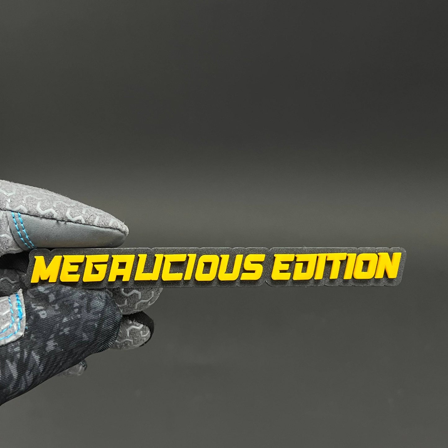 1PC MEGALICIOUS EDITION 3D Acrylic Badge - Car Truck Emblem Fender Sticker