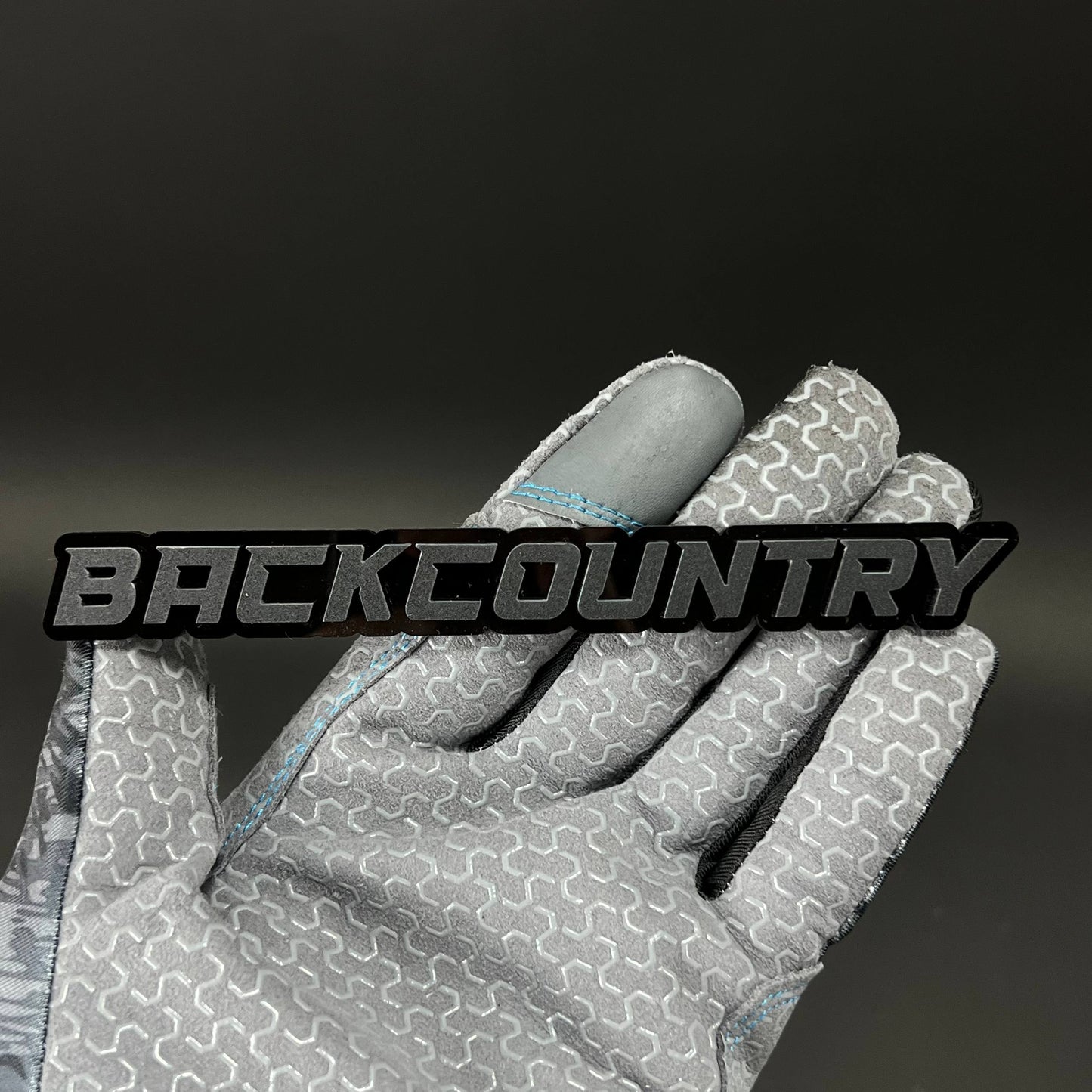 1PC BACKCOUNTRY 3D Acrylic Badge - Car Truck Emblem Fender Sticker