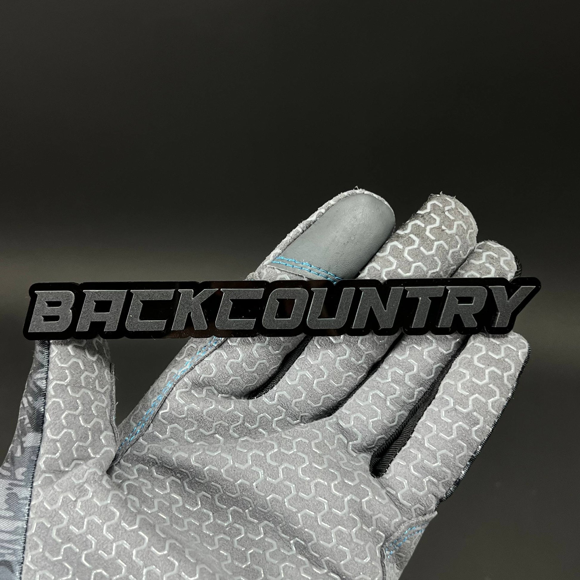1PC BACKCOUNTRY 3D Acrylic Badge - Car Truck Emblem Fender Sticker