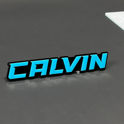 1PC CALVIN 3D Acrylic Badge - Car Truck Emblem Fender Tailgate Trunk Sticker
