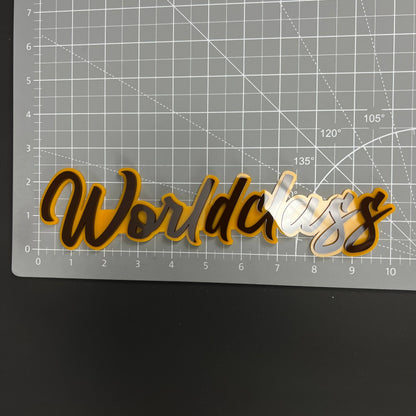 1PC Worldclass 3D Acrylic Badge - Car Truck Emblem Fender Tailgate Trunk Sticker
