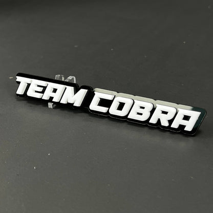1PC TEAM COBRA 3D Acrylic Badge - Car Truck Emblem Fender Tailgate Trunk Sticker