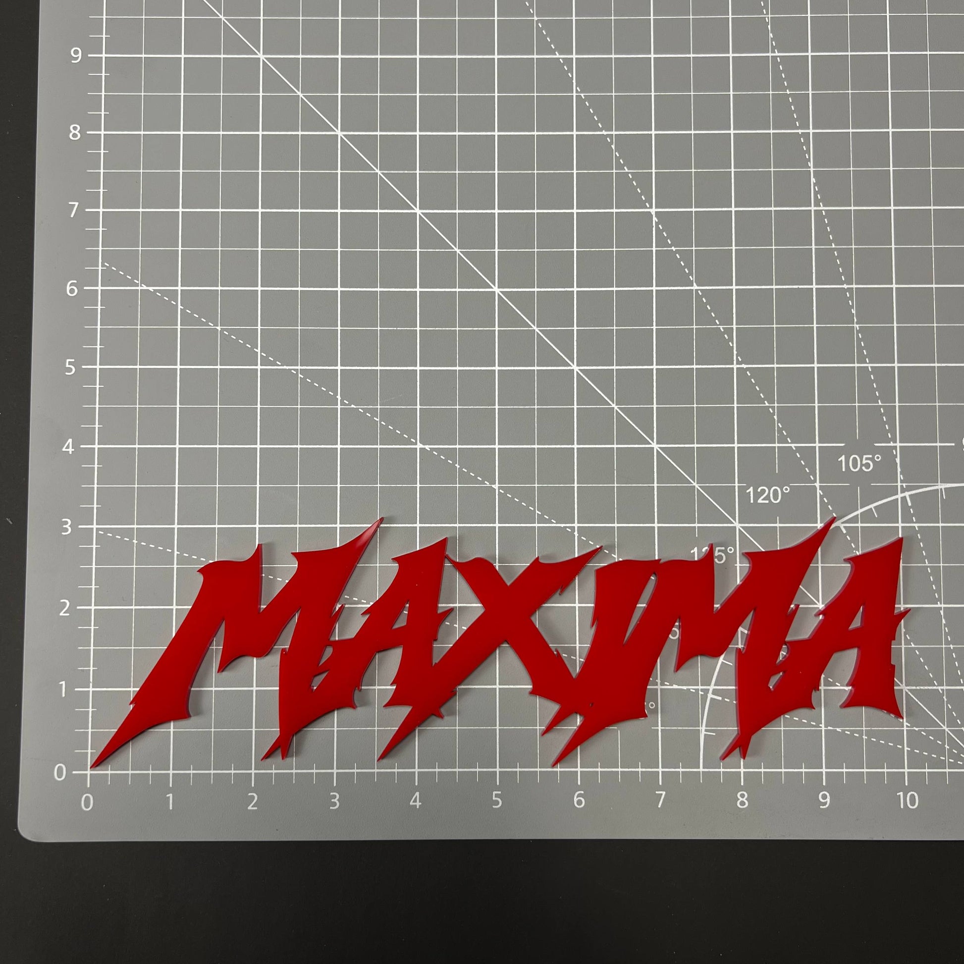 1PC MAXIMA 3D Acrylic Badge - Car Truck Emblem Fender Tailgate Trunk Sticker