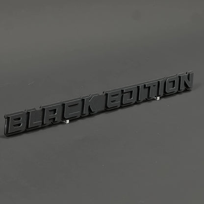 Black Edition 3D Acrylic Badge - Car Truck Emblem Fender Tailgate Trunk Sticker