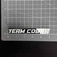 1PC TEAM COBRA 3D Acrylic Badge - Car Truck Emblem Fender Tailgate Trunk Sticker