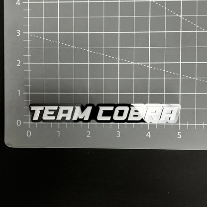 1PC TEAM COBRA 3D Acrylic Badge - Car Truck Emblem Fender Tailgate Trunk Sticker