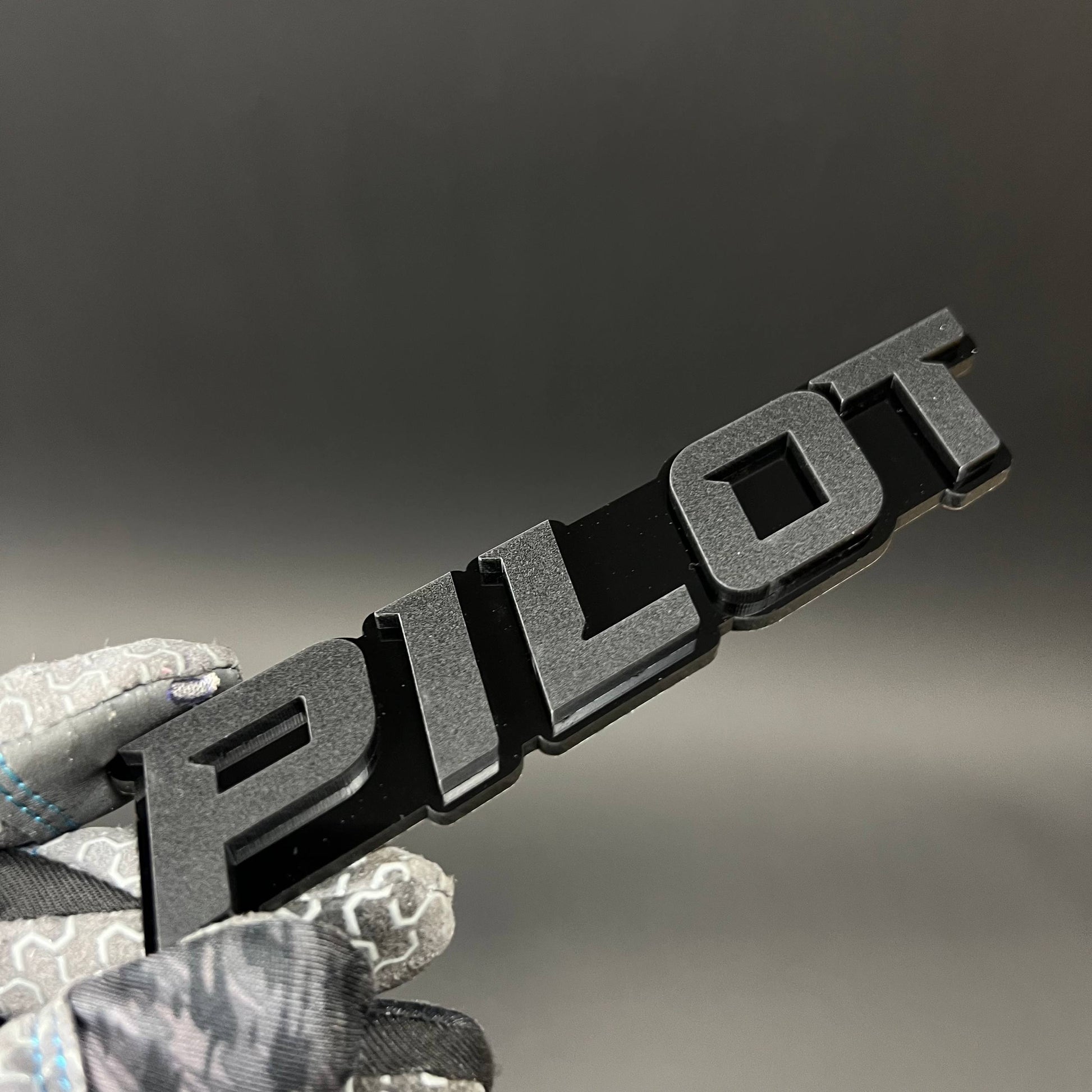 1PC PILOT 3D Acrylic Badge - Car Truck Emblem Fender Tailgate Trunk Sticker