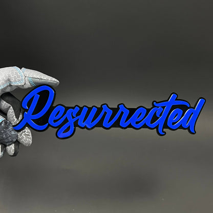 1PC Resurrected 3D Acrylic Badge - Car Truck Emblem Fender Sticker
