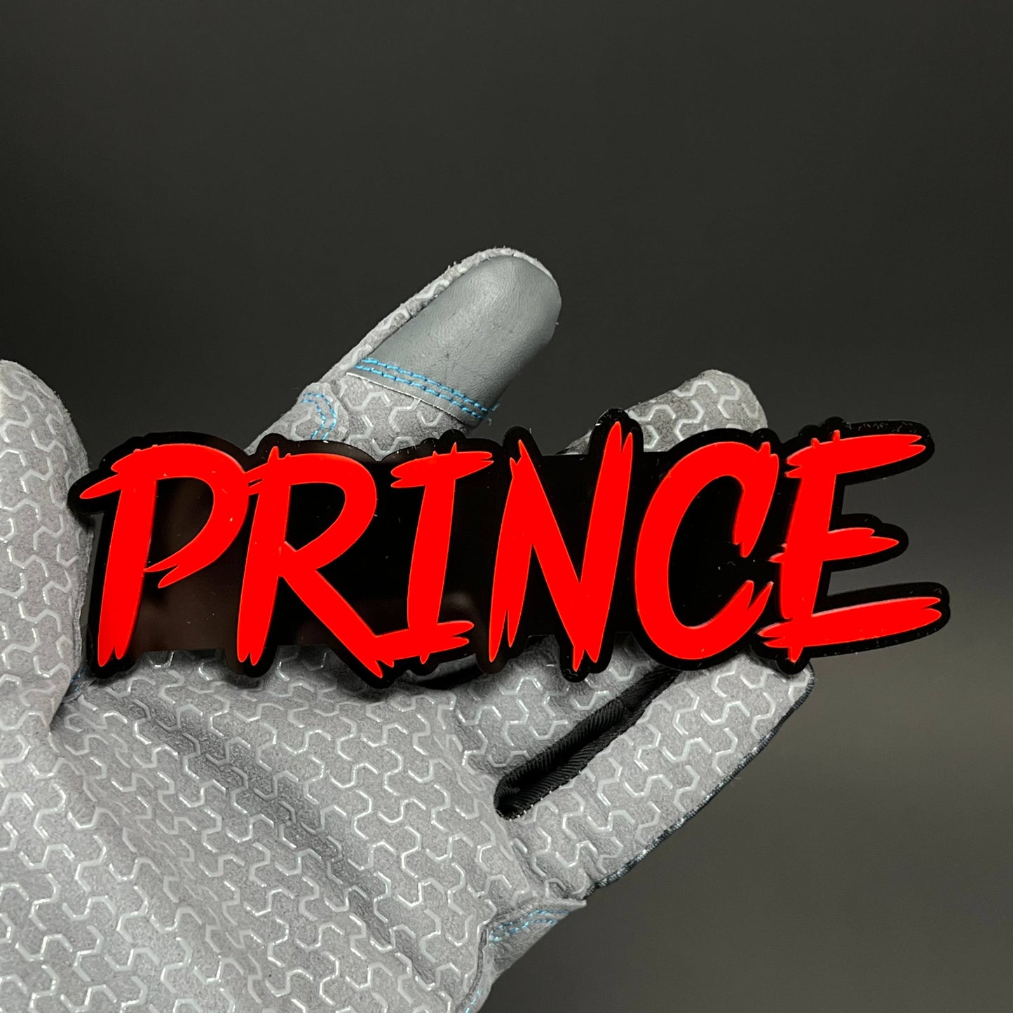 1PC PRINCE 3D Acrylic Badge - Car Truck Emblem Fender Tailgate Trunk Sticker