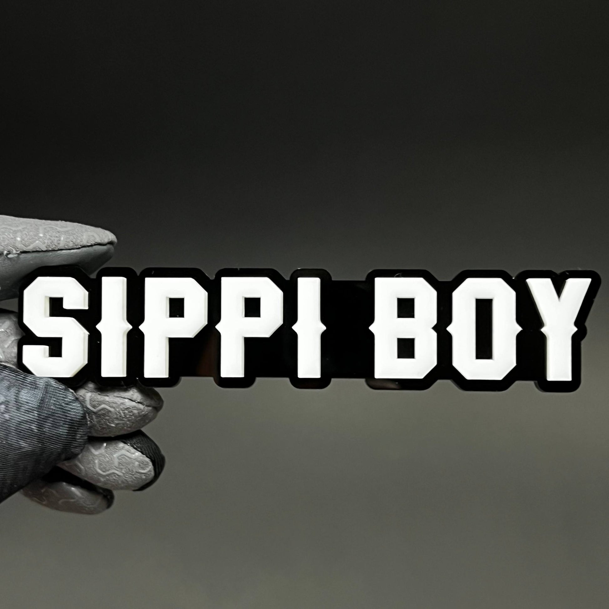 1PC SIPPI BOY 3D Acrylic Badge - Car Truck Emblem Fender Tailgate Trunk Sticker