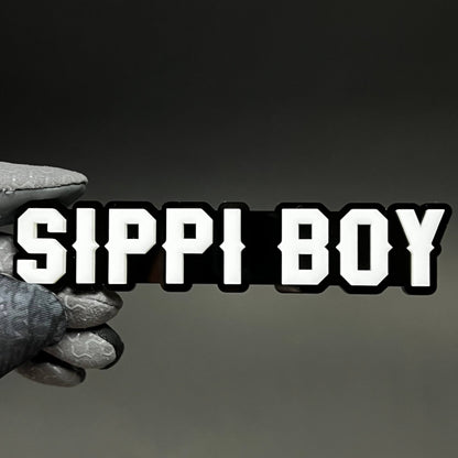 1PC SIPPI BOY 3D Acrylic Badge - Car Truck Emblem Fender Tailgate Trunk Sticker