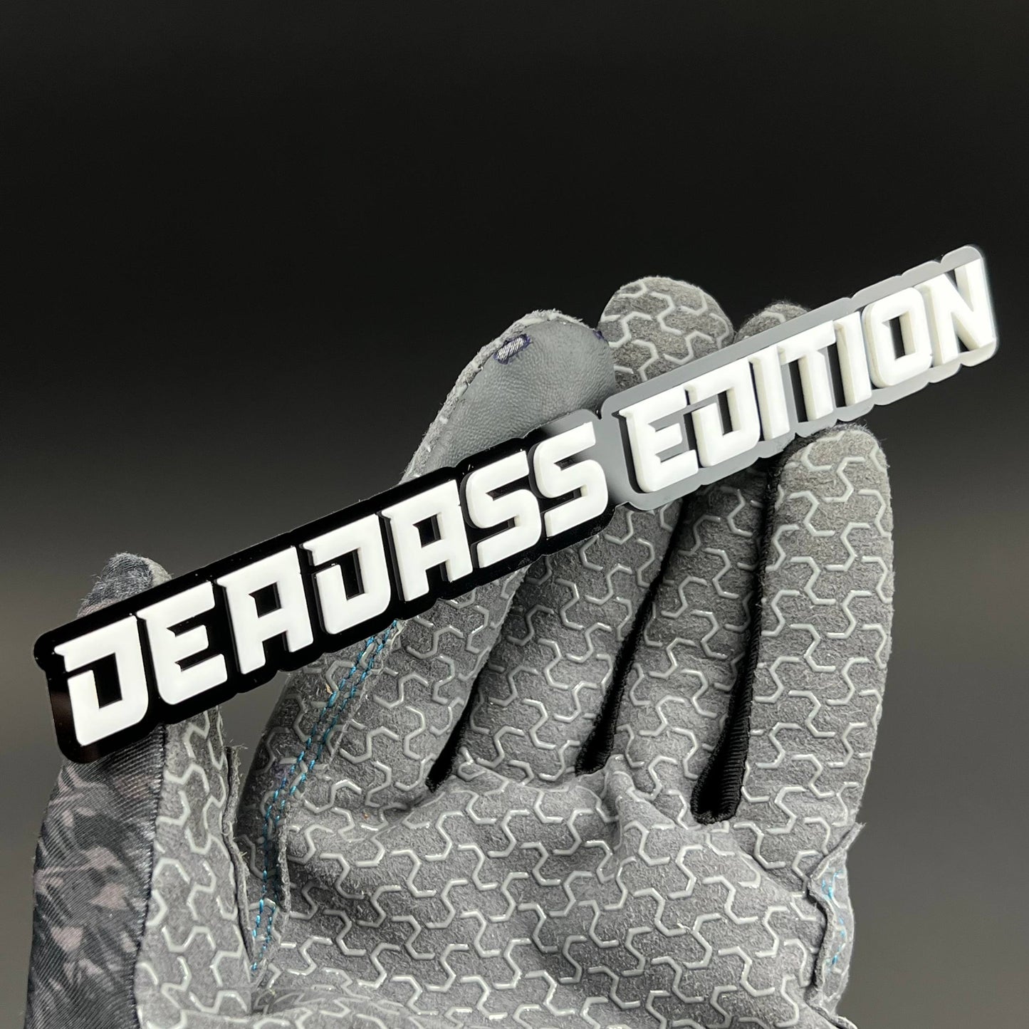1PC DEADASS EDITION 3D Acrylic Badge - Car Truck Emblem Fender Tailgate Trunk Sticker