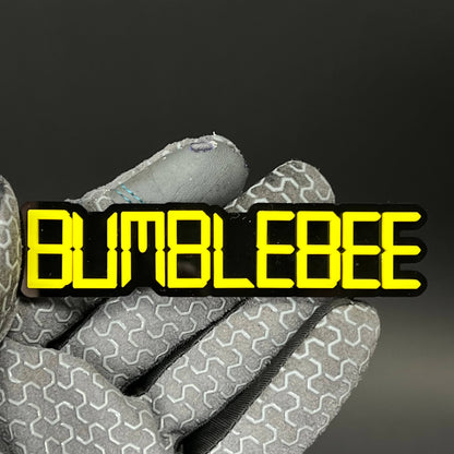 1PC BUMBLEBEE 3D Acrylic Badge - Car Truck Emblem Fender Tailgate Trunk Sticker
