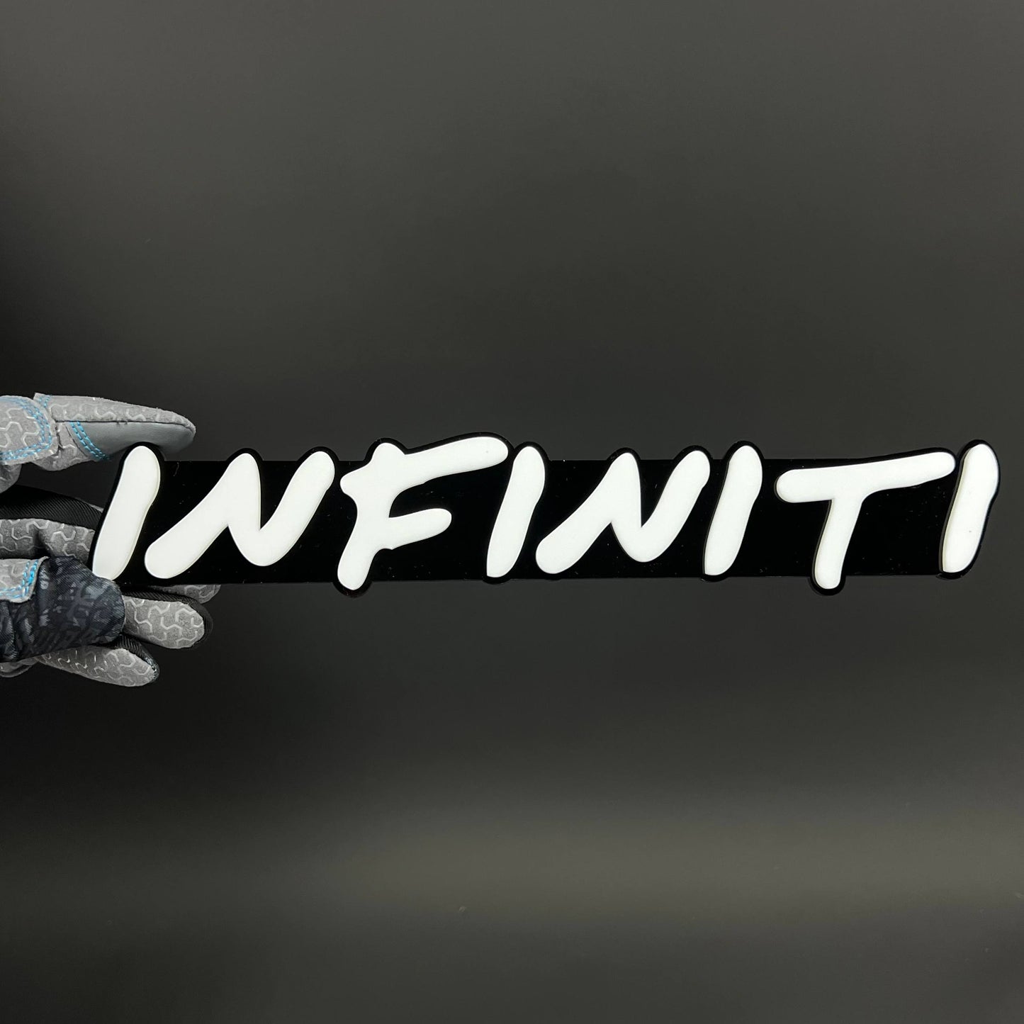 1PC INFINITI 3D Acrylic Badge - Car Truck Emblem Fender Tailgate Trunk Sticker