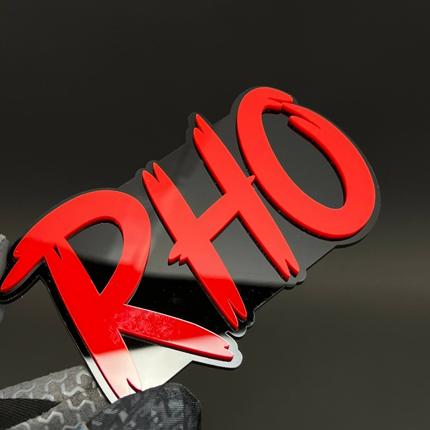 1PC RHO 3D Acrylic Badge - Car Truck Emblem Fender Tailgate Trunk Sticker