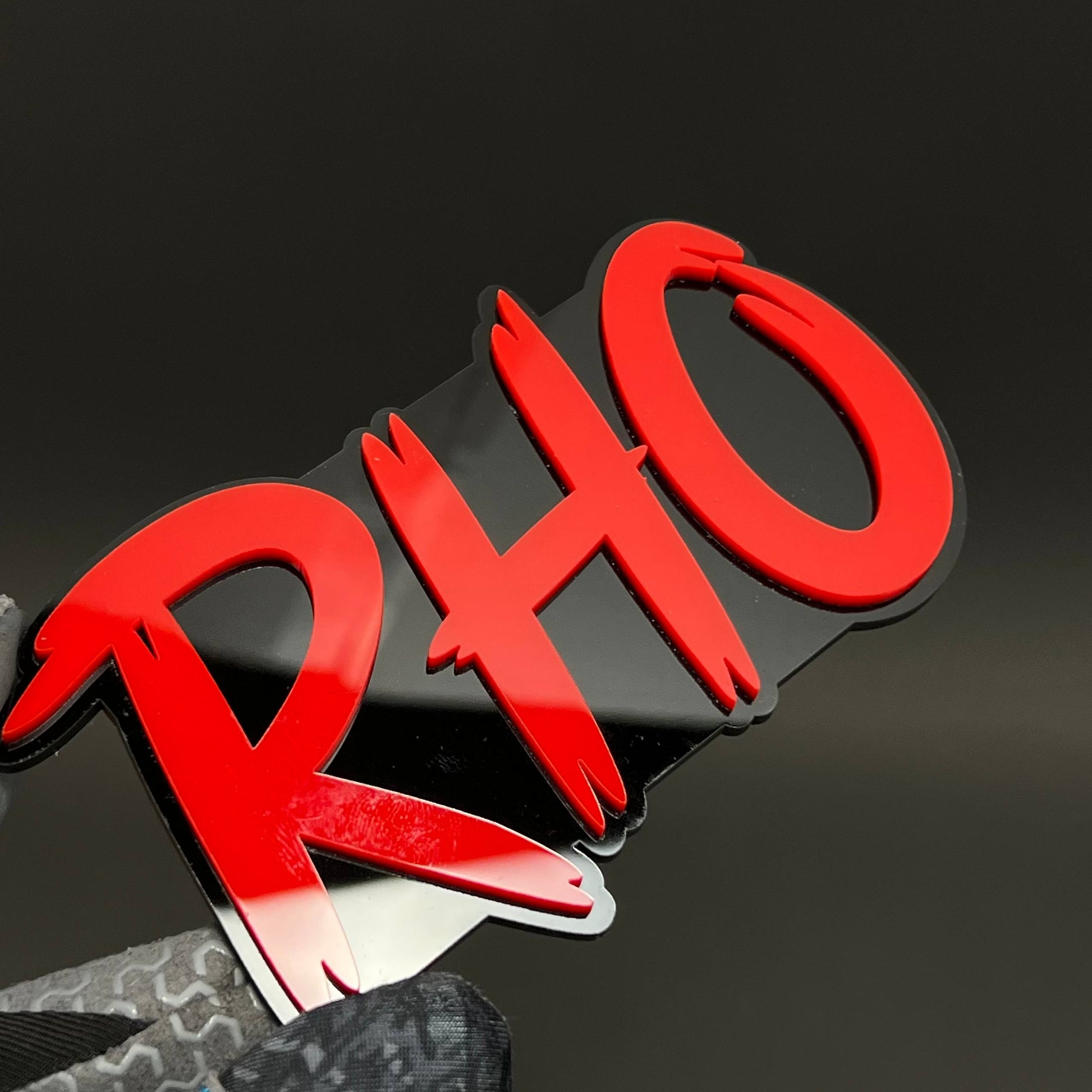 1PC RHO 3D Acrylic Badge - Car Truck Emblem Fender Tailgate Trunk Sticker