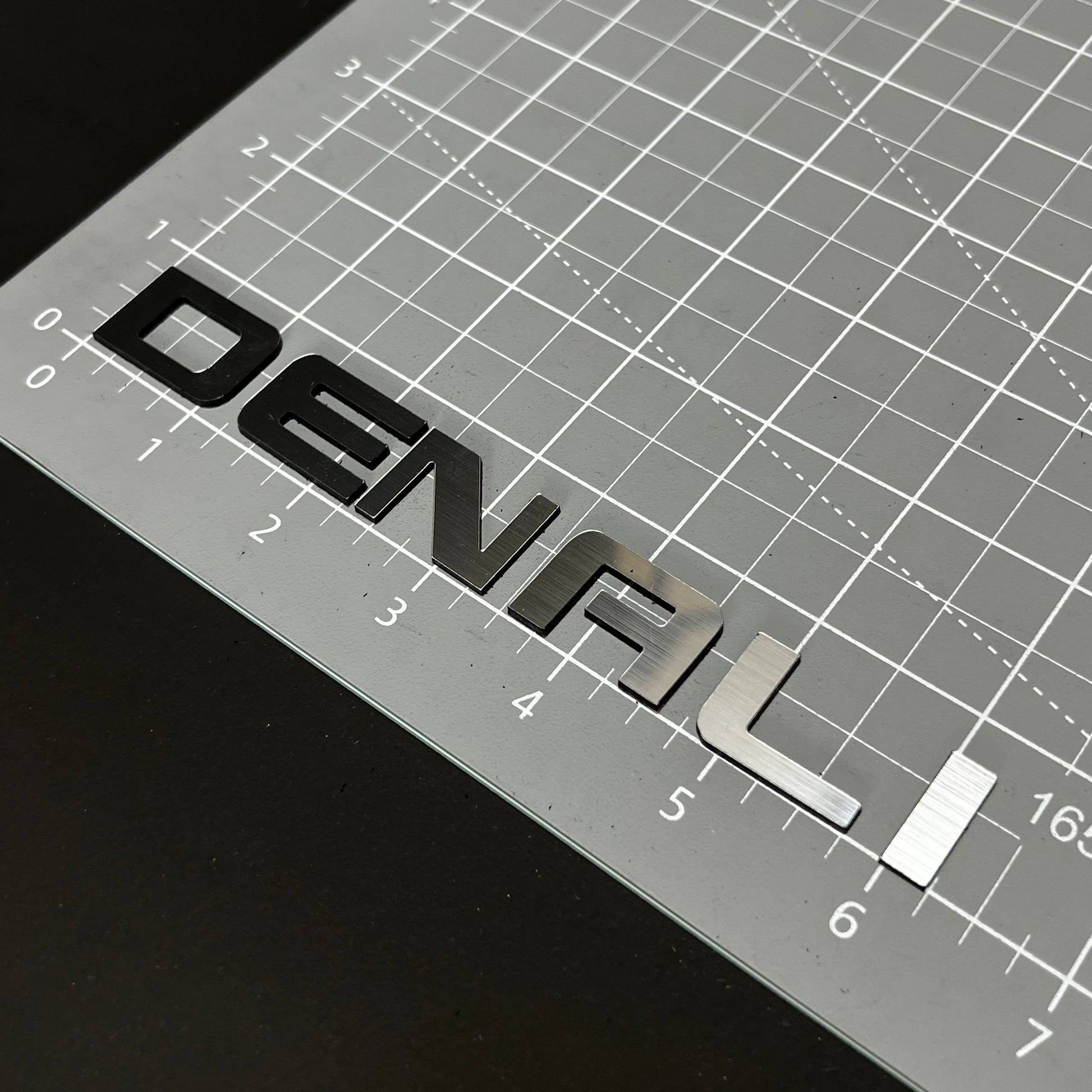 1PC DENALI 3D Acrylic Badge - Car Truck Emblem Fender Tailgate Trunk Sticker