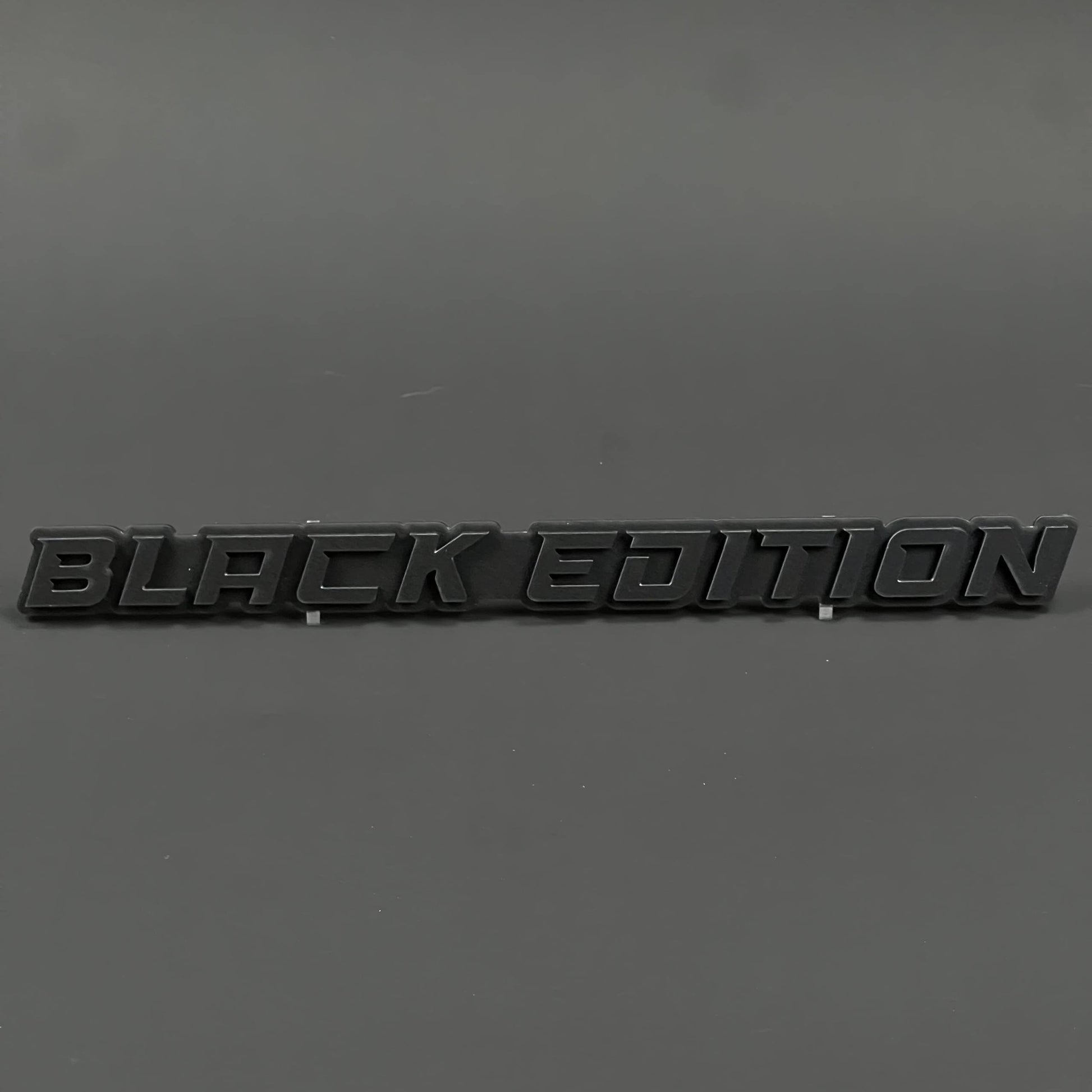 Black Edition 3D Acrylic Badge - Car Truck Emblem Fender Tailgate Trunk Sticker