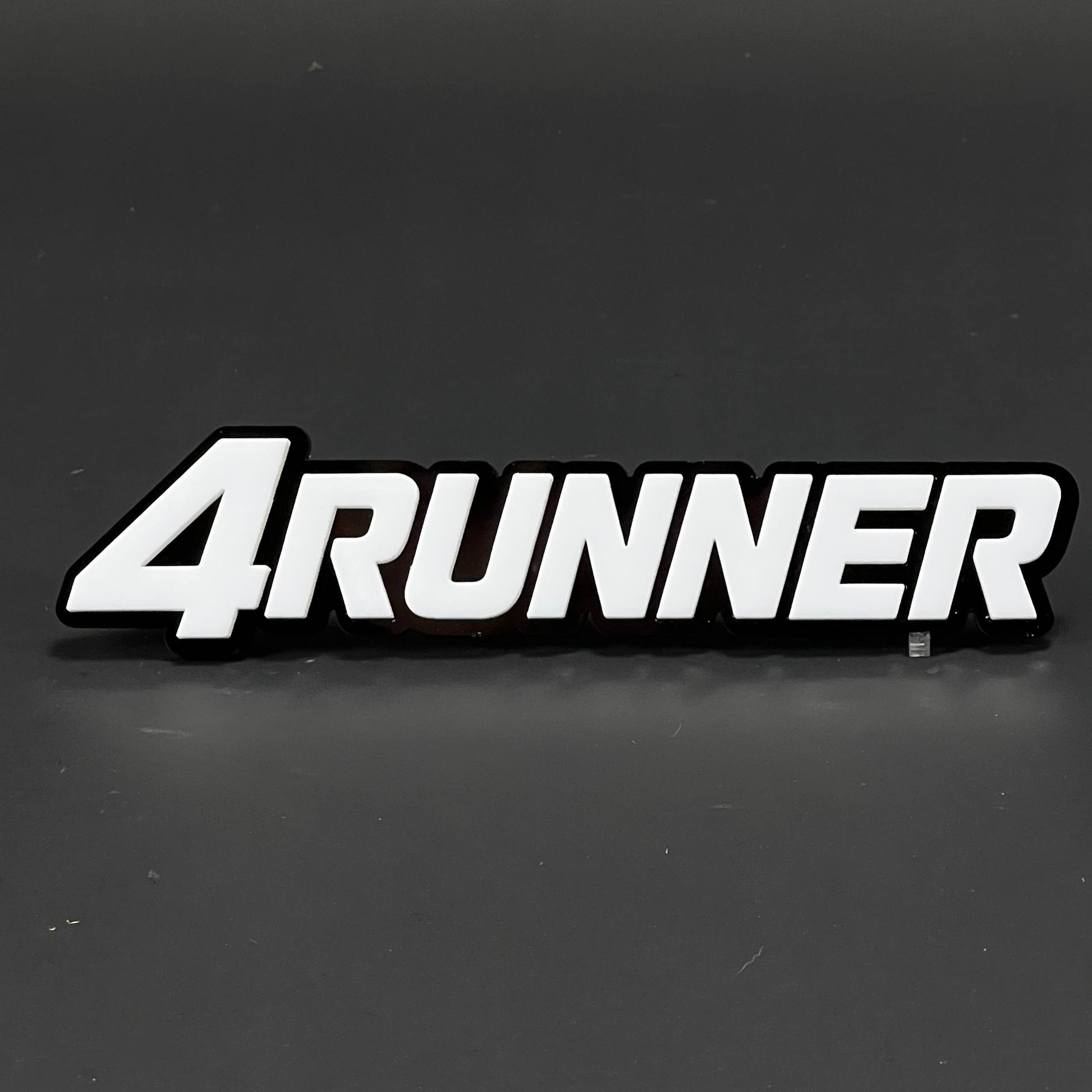 1PC 4RUNNER 3D Acrylic Badge - Car Truck Emblem Fender Tailgate Trunk Sticker
