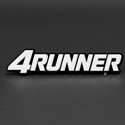 1PC 4RUNNER 3D Acrylic Badge - Car Truck Emblem Fender Tailgate Trunk Sticker