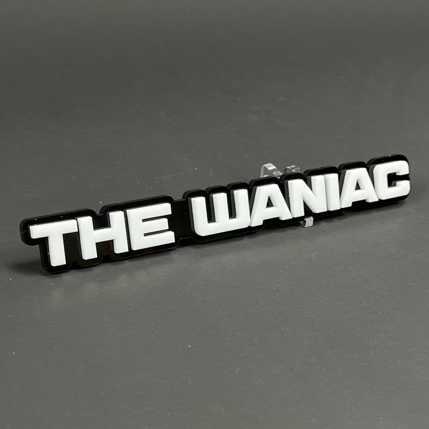 1PC THE WANIAC 3D Acrylic Badge - Car Truck Emblem Fender Tailgate Trunk Sticker