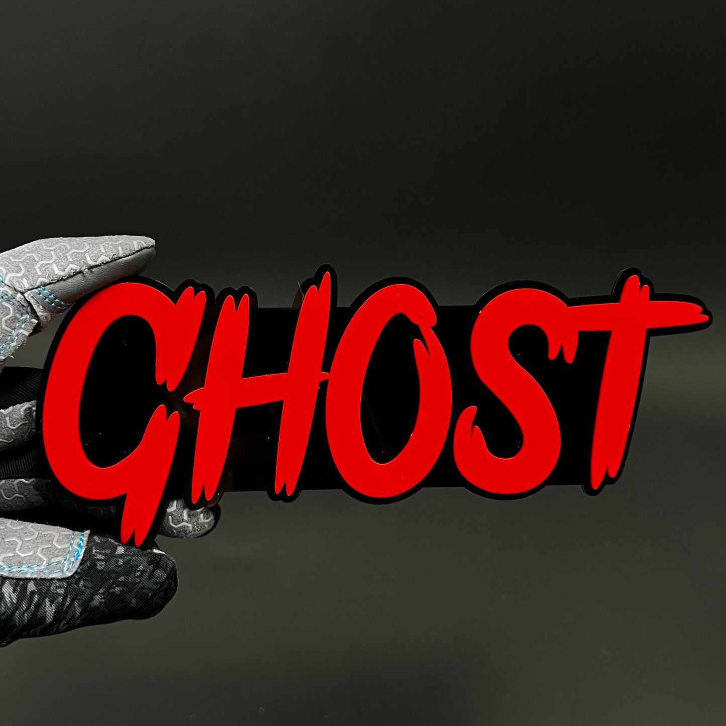 1PC GHOST 3D Acrylic Badge - Car Truck Emblem Fender Tailgate Trunk Sticker