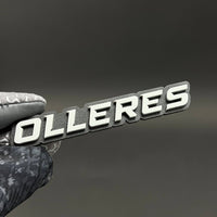 1PC OLLERES 3D Acrylic Badge - Car Truck Emblem Fender Tailgate Trunk Sticker