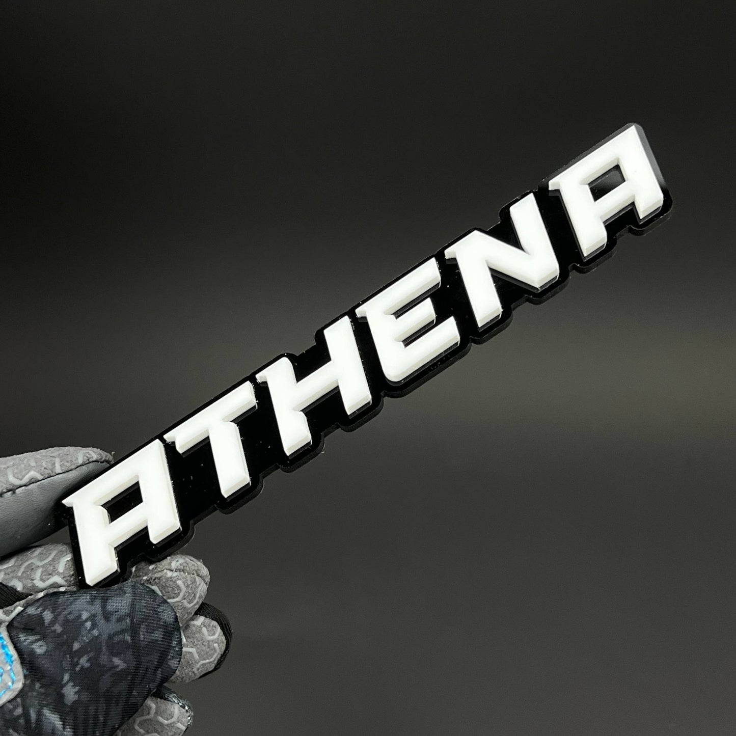 1PC ATHENA 3D Acrylic Badge - Car Truck Emblem Fender Tailgate Trunk Sticker