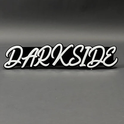 1PC DARKSIDE 3D Acrylic Badge - Car Truck Emblem Fender Tailgate Trunk Sticker