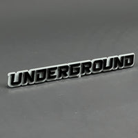 1PC UNDERGROUND 3D Acrylic Badge - Car Truck Emblem Fender Tailgate Trunk Sticker