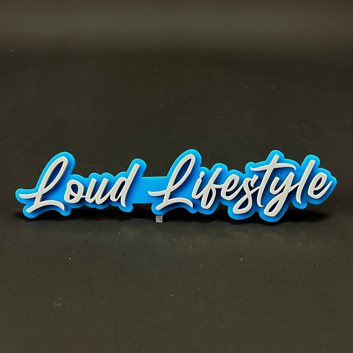 1PC Loud Lifestyle 3D Acrylic Badge - Car Truck Emblem Fender Sticker