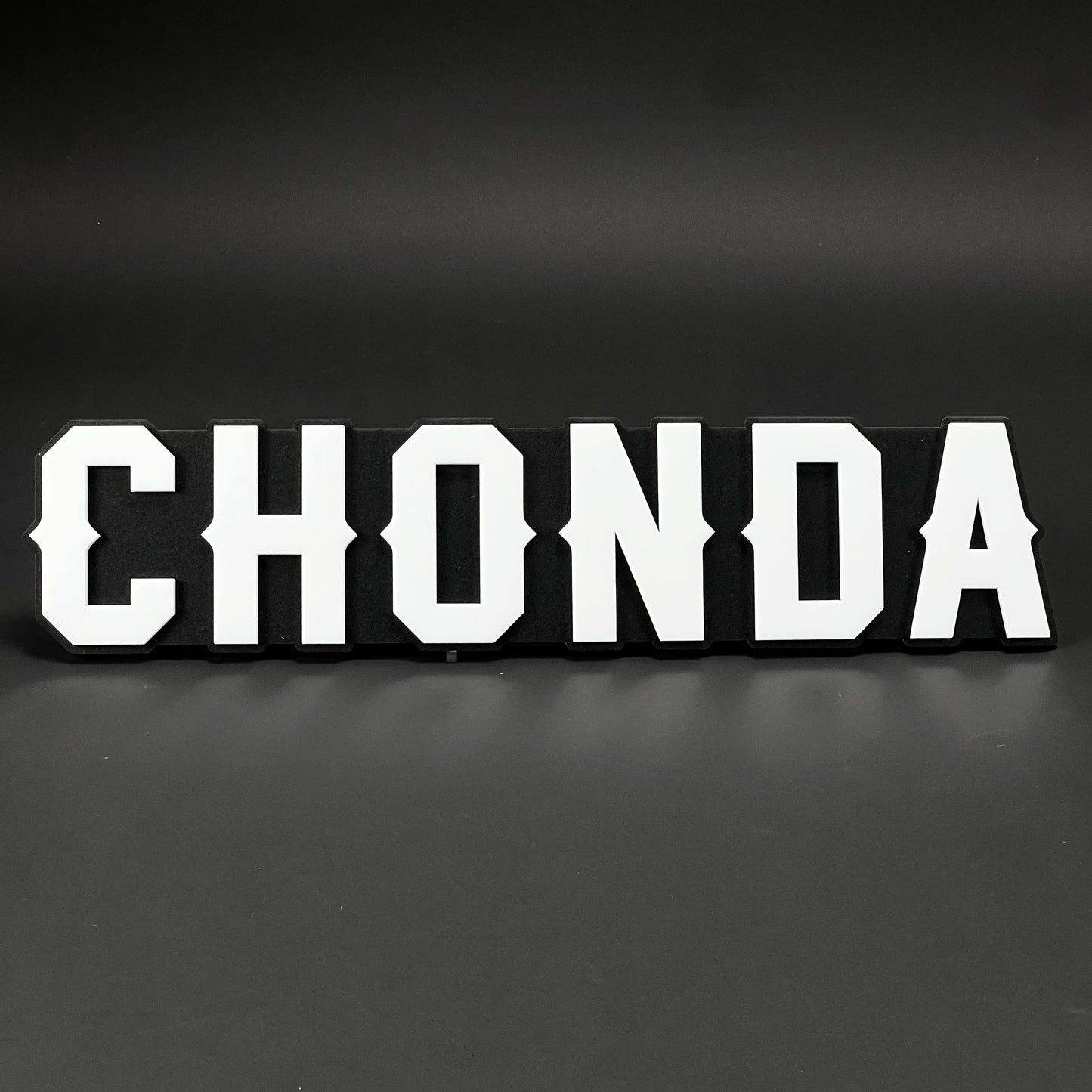 1PC CHONDA 3D Acrylic Badge - Car Truck Emblem Fender Tailgate Trunk Sticker