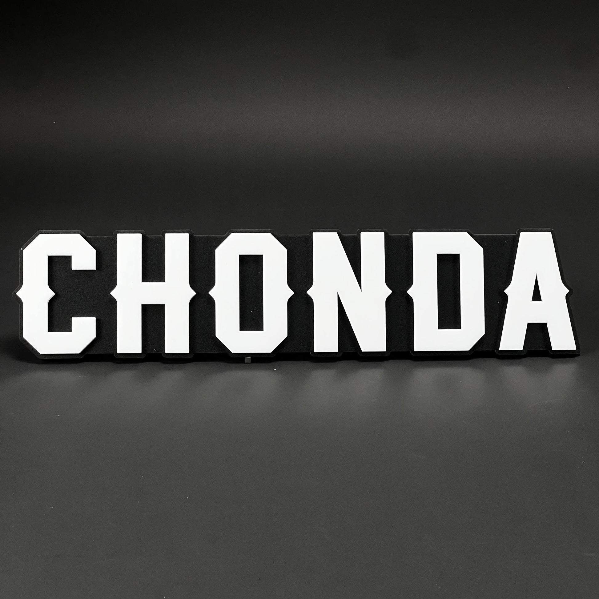 1PC CHONDA 3D Acrylic Badge - Car Truck Emblem Fender Tailgate Trunk Sticker