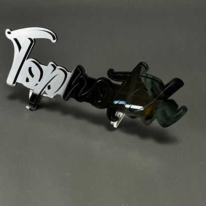1PC Topnotch 3D Acrylic Badge - Car Truck Emblem Fender Tailgate Trunk Sticker