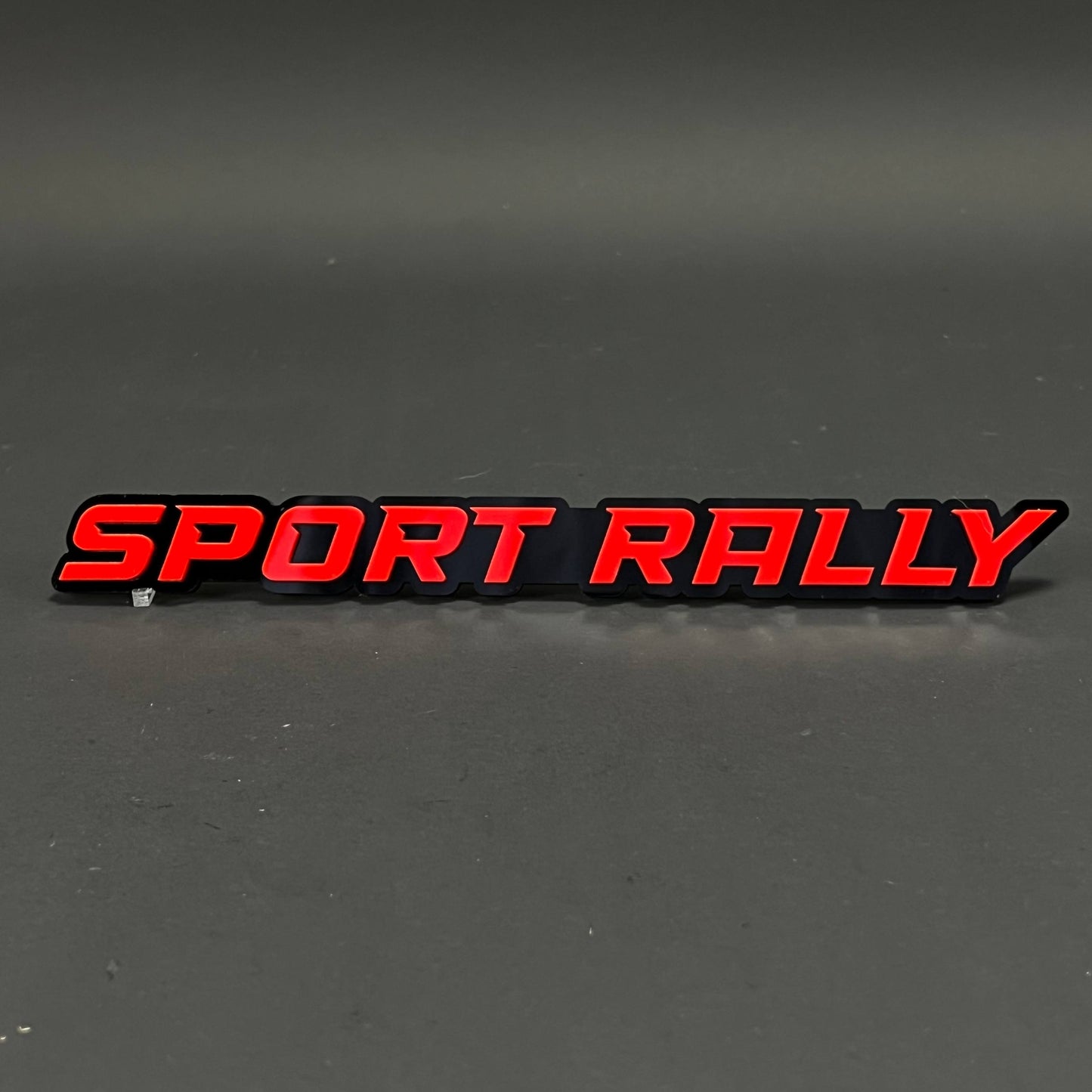 1PC SPORT RALLY 3D Acrylic Badge - Car Truck Emblem Fender Sticker