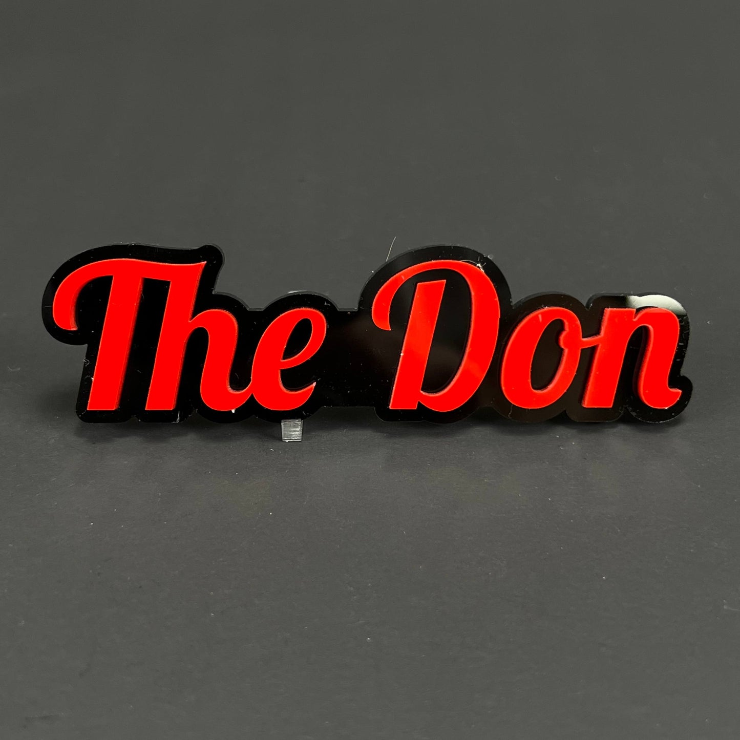 1PC The Don 3D Acrylic Badge - Car Truck Emblem Fender Tailgate Trunk Sticker