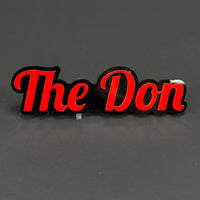 1PC The Don 3D Acrylic Badge - Car Truck Emblem Fender Tailgate Trunk Sticker