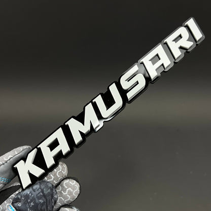 1PC KAMUSARI 3D Acrylic Badge - Car Truck Emblem Fender Tailgate Trunk Sticker