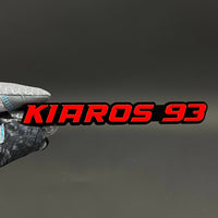 1PC KIAROS 93 3D Acrylic Badge - Car Truck Emblem Fender Tailgate Trunk Sticker