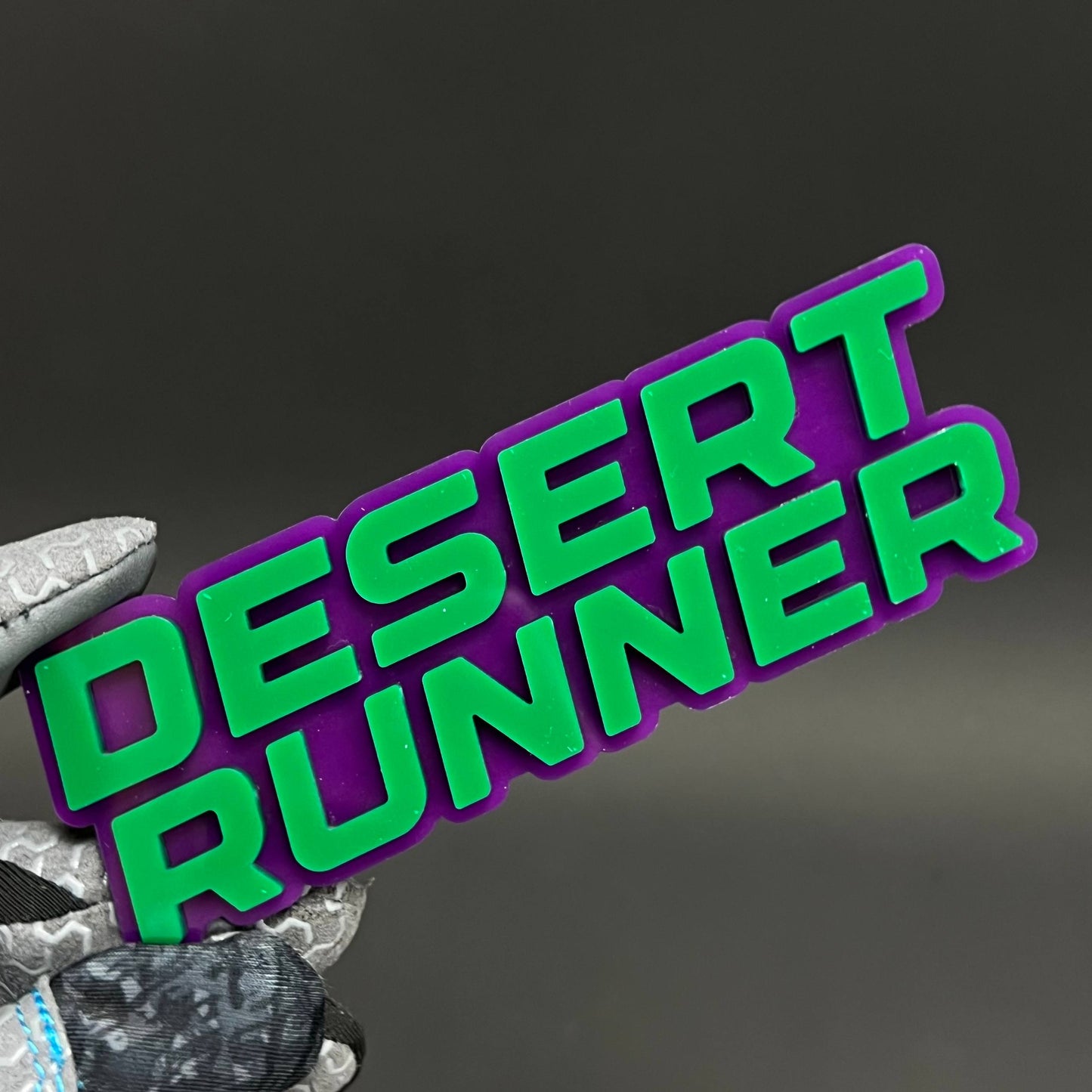 1PC DESERT RUNNER 3D Acrylic Badge - Car Truck Emblem Fender Sticker