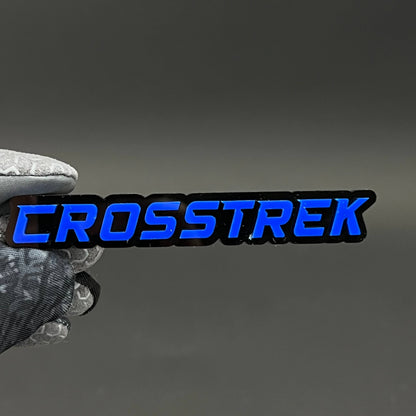 1PC CROSSTREK 3D Acrylic Badge - Car Truck Emblem Fender Tailgate Trunk Sticker