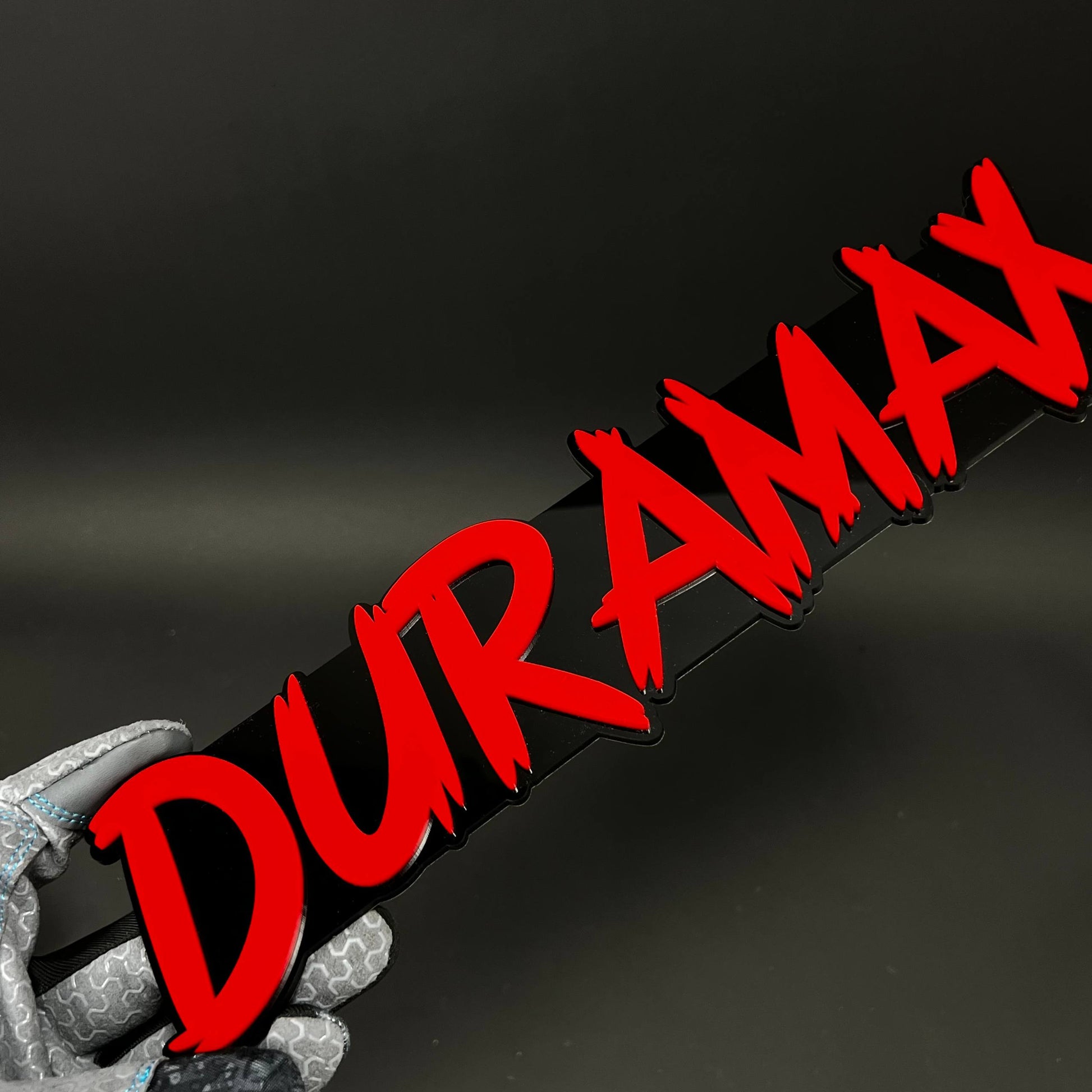 1PC DURAMAX 3D Acrylic Badge - Car Truck Emblem Fender Tailgate Trunk Sticker