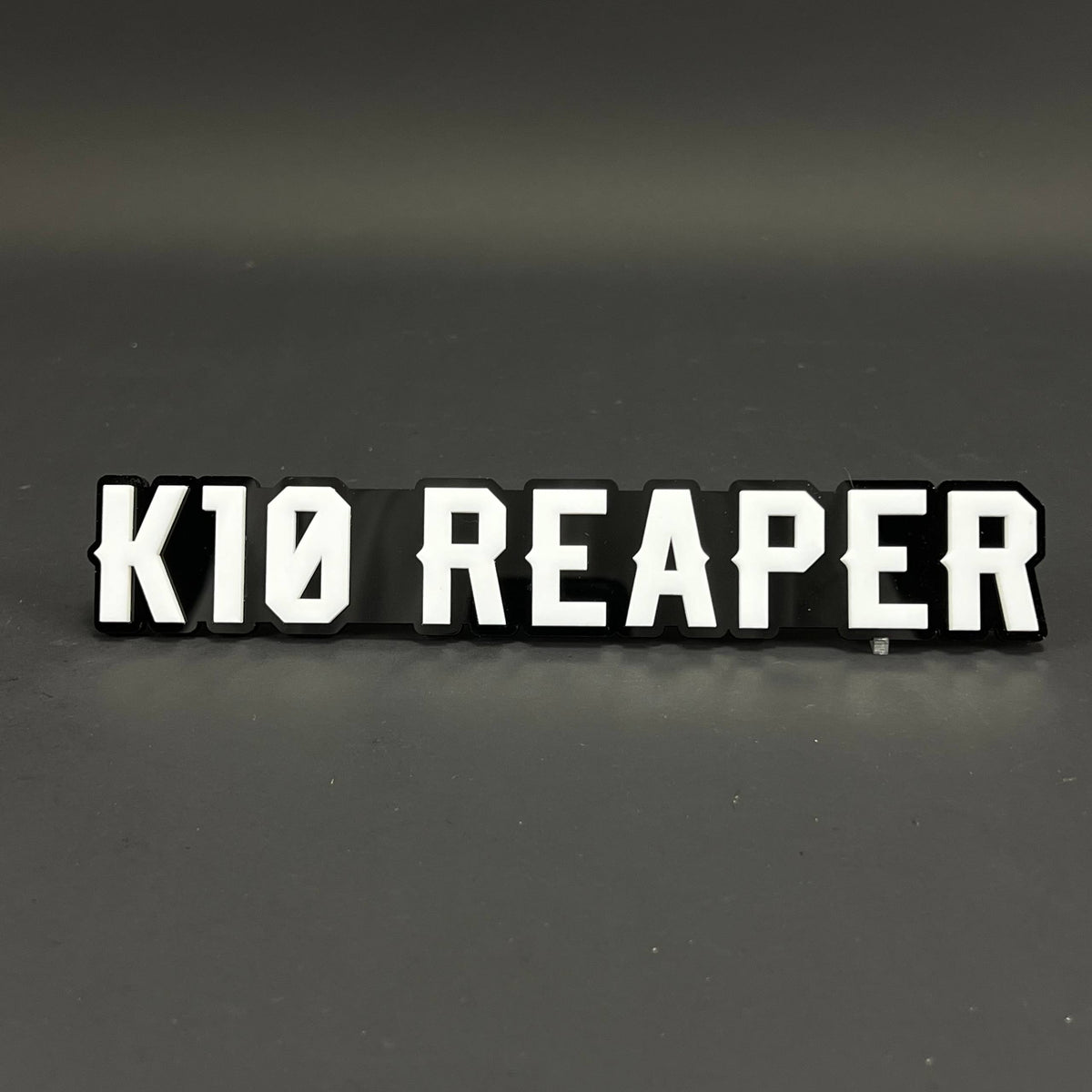 1PC K10 REAPER 3D Acrylic Badge - Car Truck Emblem Fender Tailgate Trunk Sticker