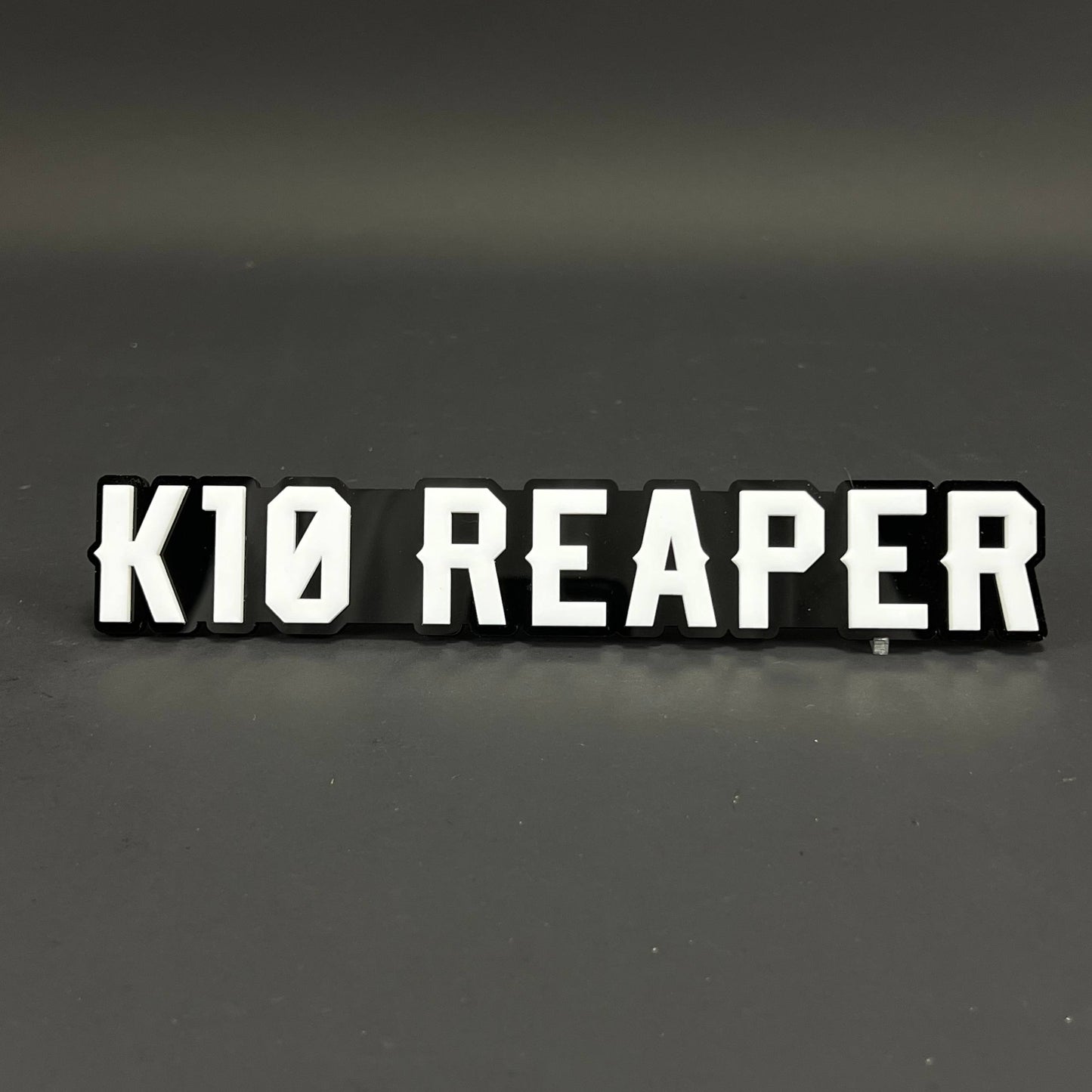 1PC K10 REAPER 3D Acrylic Badge - Car Truck Emblem Fender Tailgate Trunk Sticker