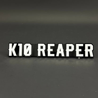 1PC K10 REAPER 3D Acrylic Badge - Car Truck Emblem Fender Tailgate Trunk Sticker