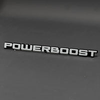 1PC POWERBOOST 3D Acrylic Badge - Car Truck Emblem Fender Tailgate Trunk Sticker