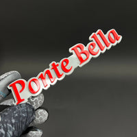 1PC Ponte Bella 3D Acrylic Badge - Car Truck Emblem Fender Sticker