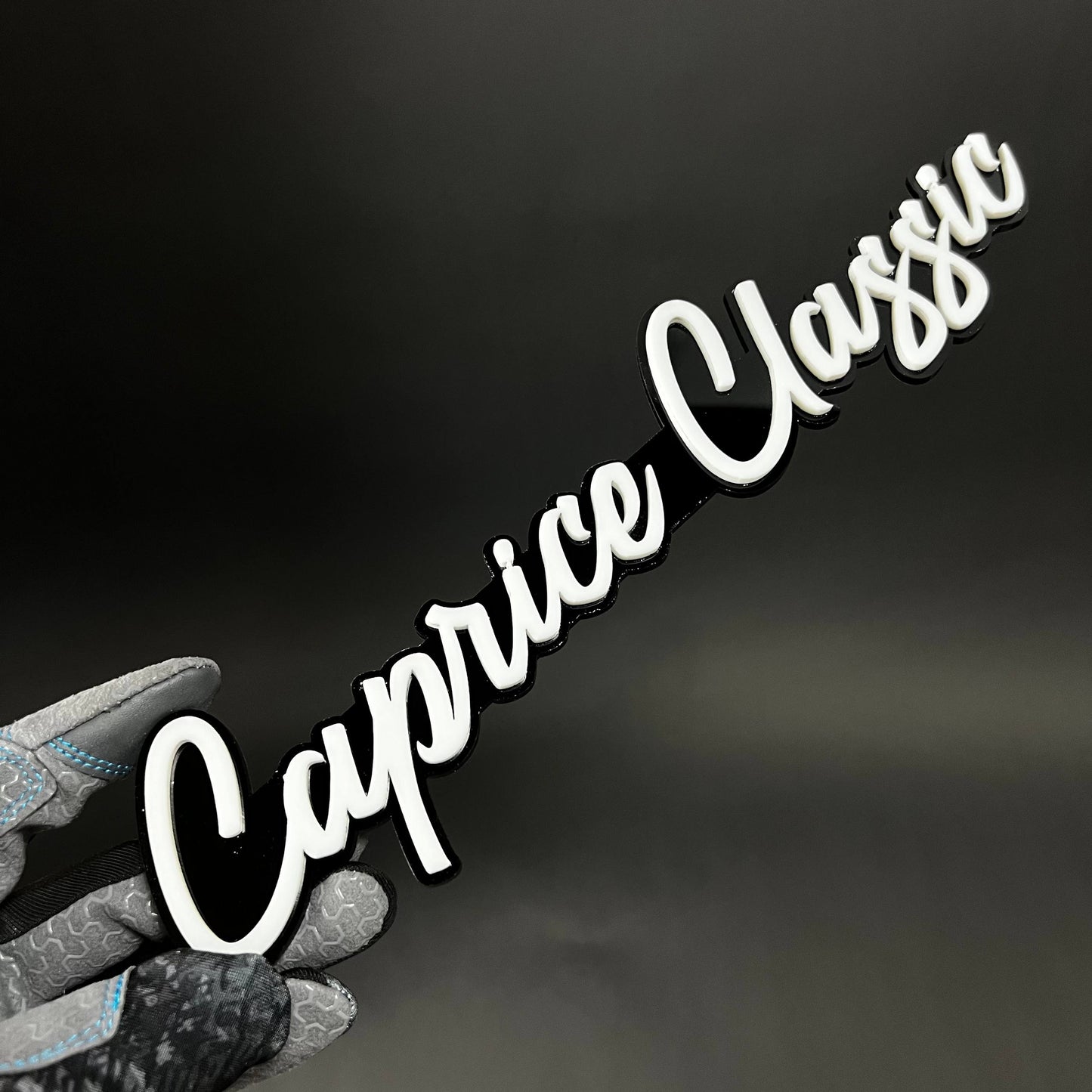1PC Caprice Classic 3D Acrylic Badge - Car Truck Emblem Fender Sticker