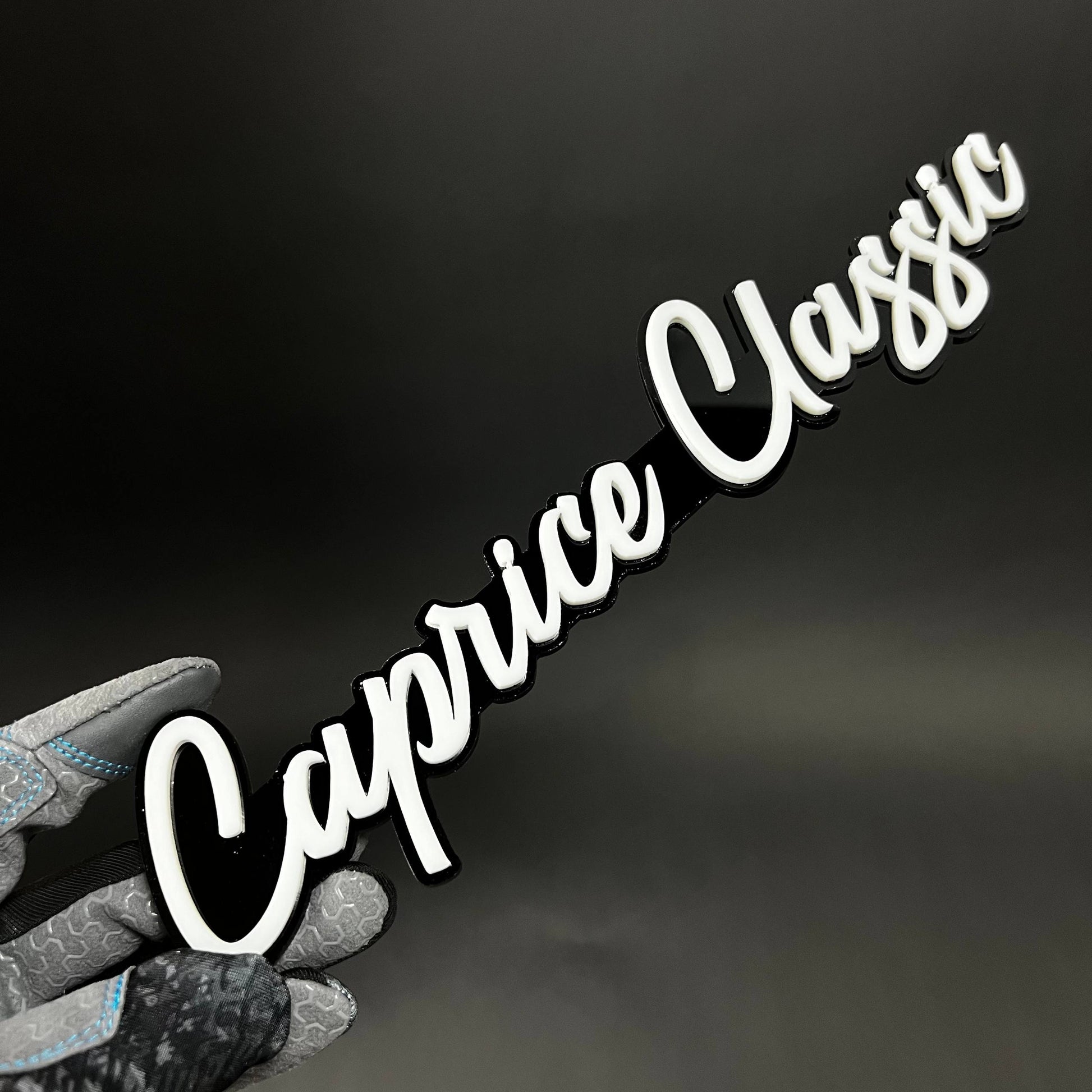 1PC Caprice Classic 3D Acrylic Badge - Car Truck Emblem Fender Sticker